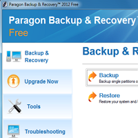 Paragon Backup & Recovery 2012